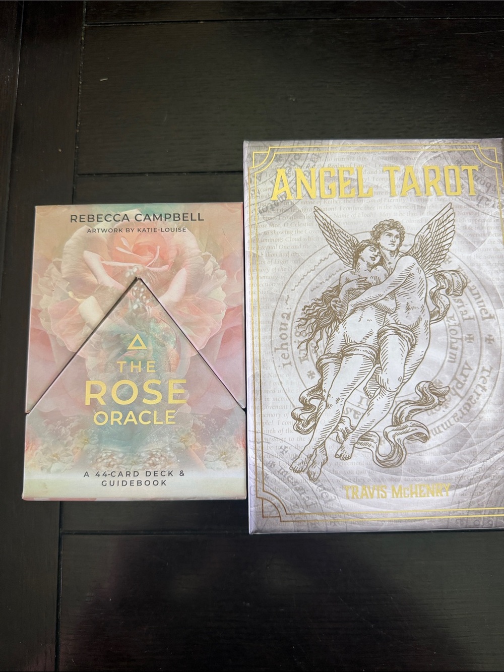 The Rose Oracle Deck - Soft Pink Box